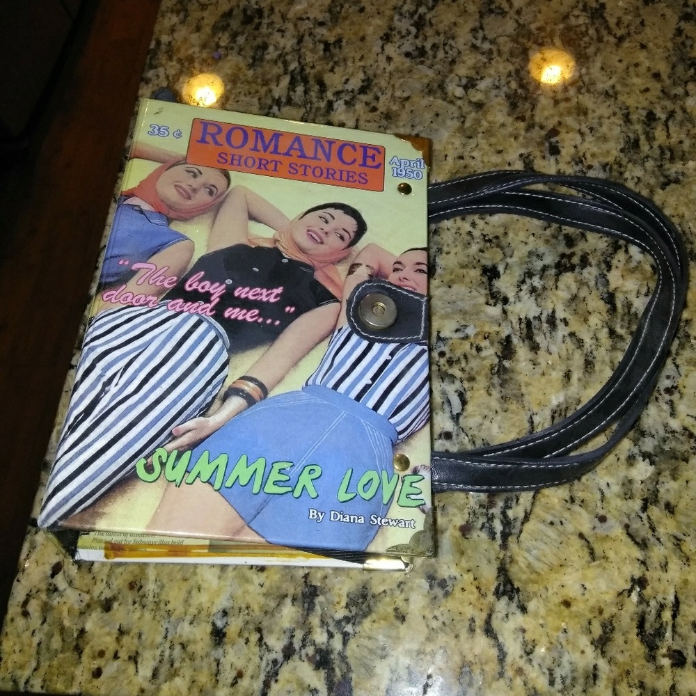 Kitzy Vintage book purse